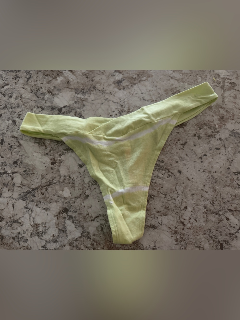VS PINK Crossover Cotton Thong Nwt Large